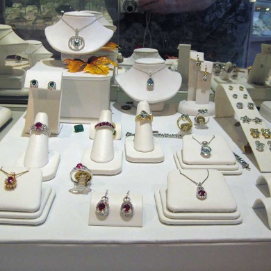 Jewelry by Cole Custom Jewelry Display